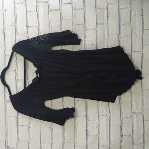 Hint of Blush Black Romper Women's Size Large / XL